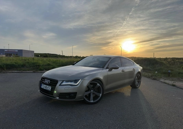 Audi A7 cena 84900 przebieg: 218000, rok produkcji 2010 z Konin małe 56